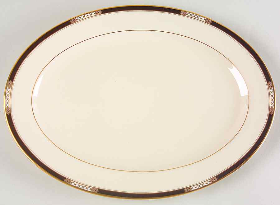 Hancock 13" Oval Serving Platter by Lenox-1