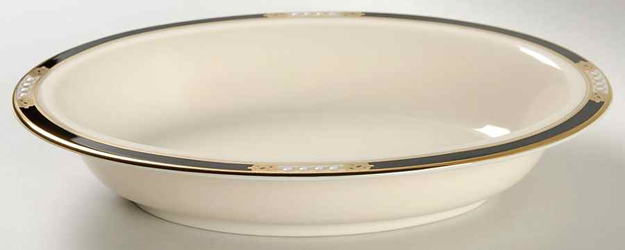 Hancock 8" Oval Vegetable Bowl by Lenox-1