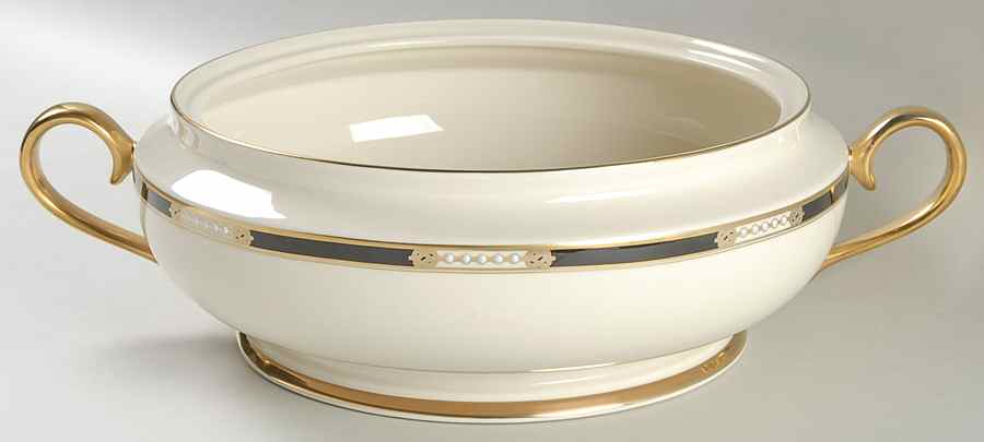 Hancock 1999 Shape Round Vegetable No Lid by Lenox-1