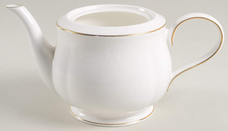 Hannah Gold Teapot No Lid by Lenox-1