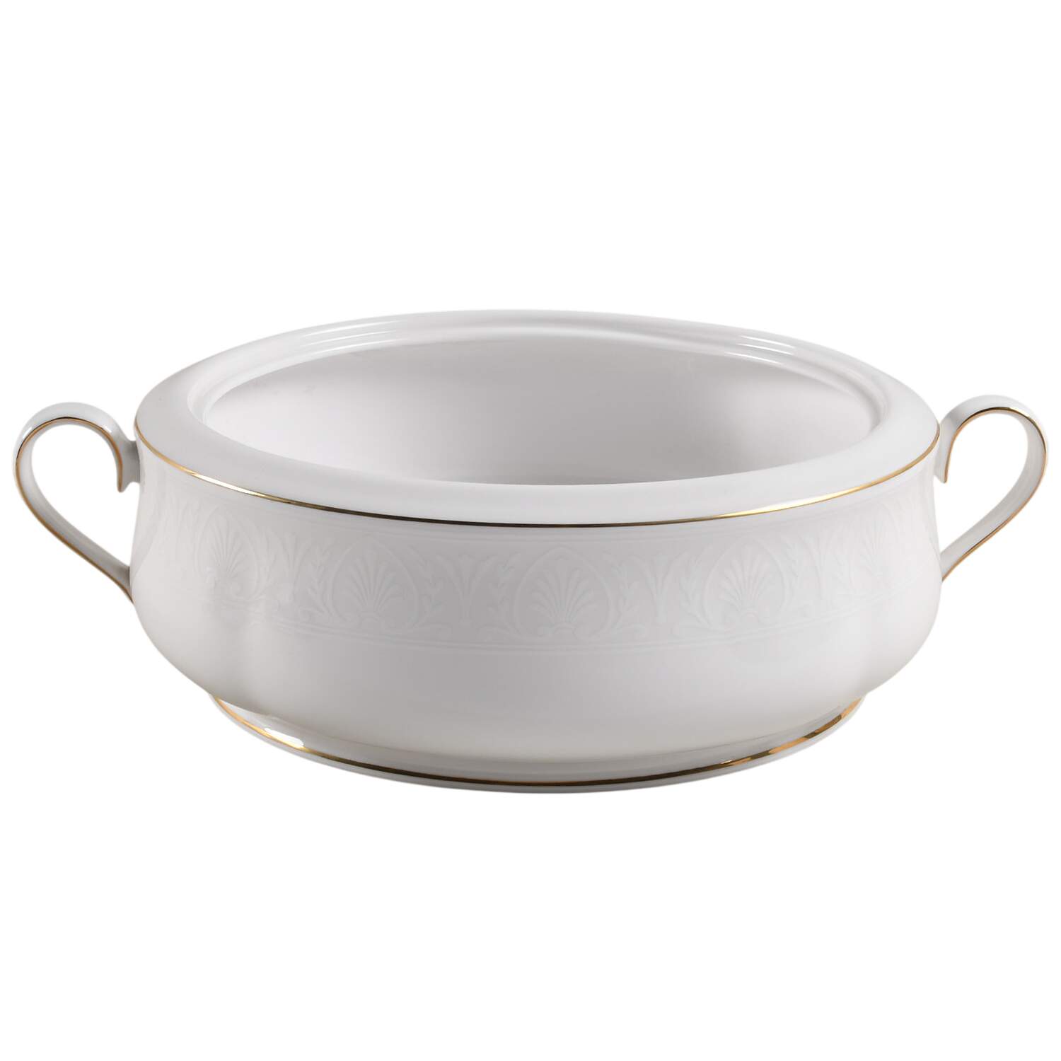 Hannah Gold Round Vegetable No Lid by Lenox-1