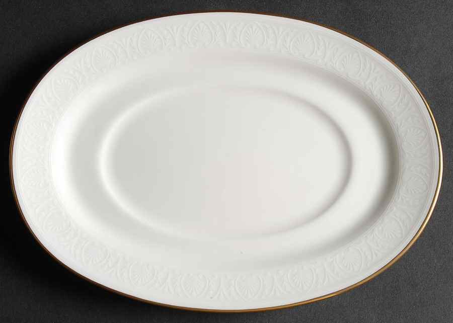 Hannah Gold Underplate for Gravy Boat by Lenox-1