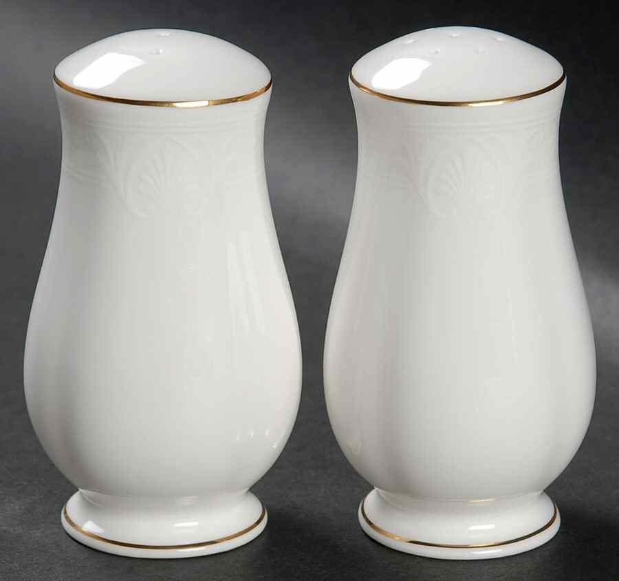 Hannah Gold Salt & Pepper Set by Lenox-1