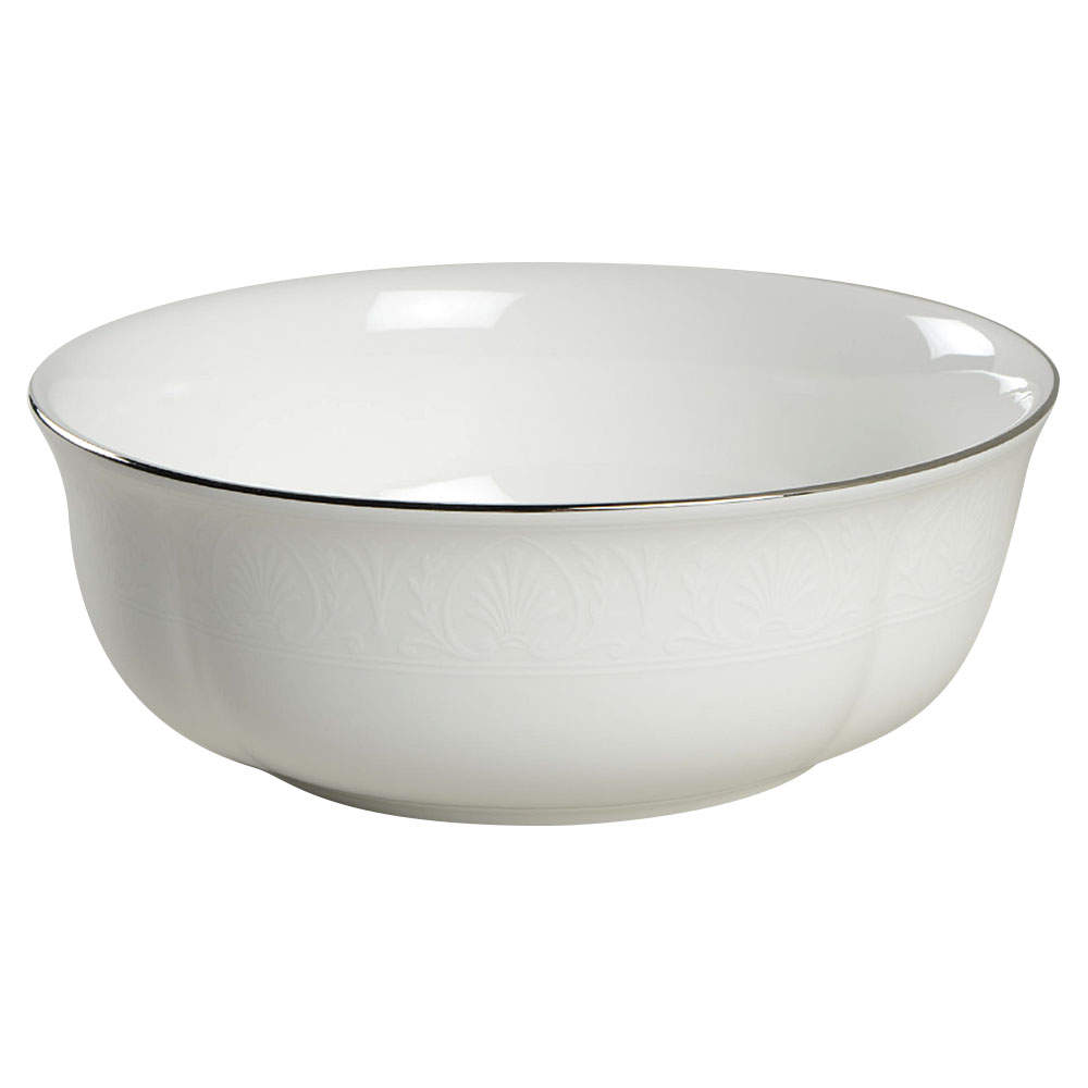Hannah Platinum 8" Round Vegetable Bowl by Lenox-1