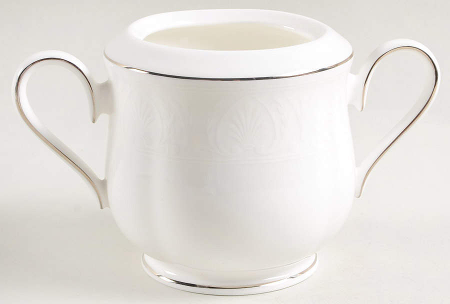 Hannah Platinum Sugar Bowl No Lid by Lenox-1