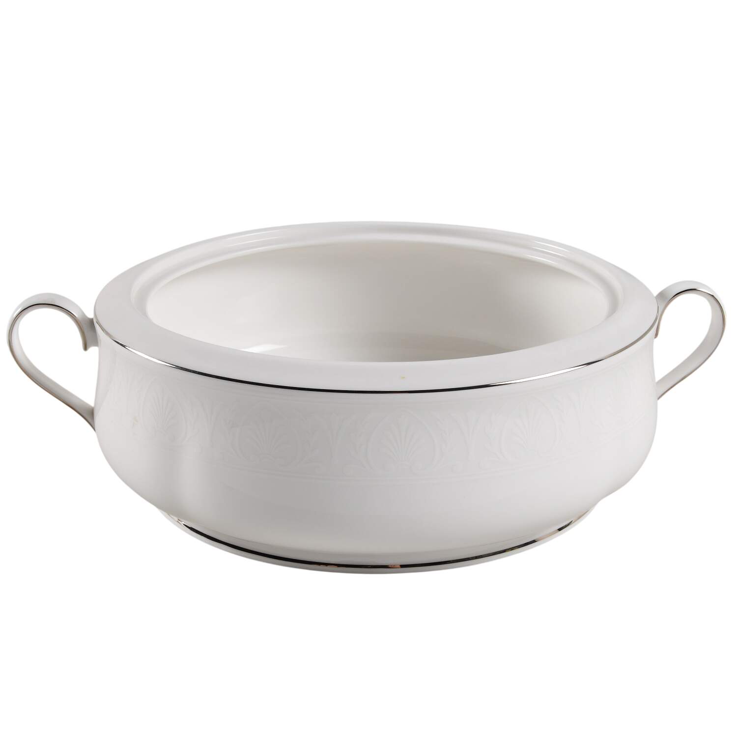 Hannah Platinum Tureen No Lid by Lenox-1