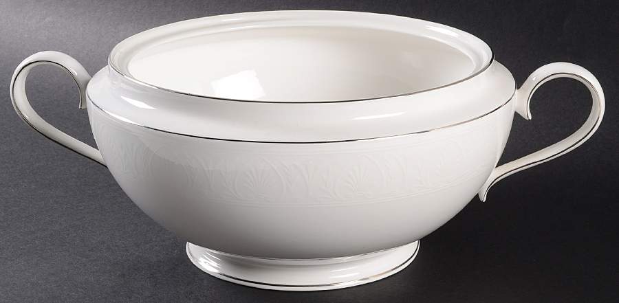 Hannah Platinum Tureen No Lid by Lenox-1
