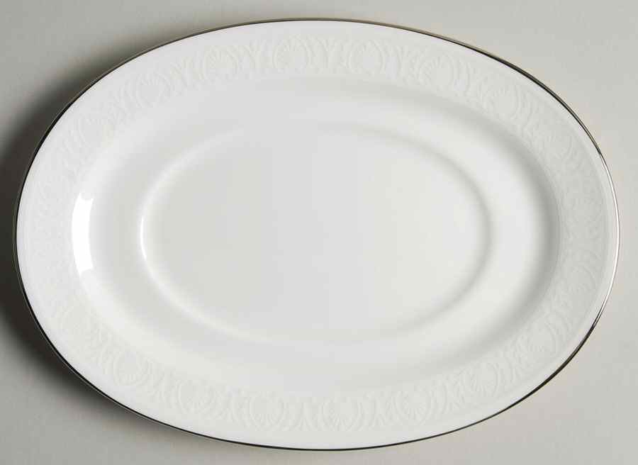 Hannah Platinum Underplate for Gravy Boat by Lenox-1