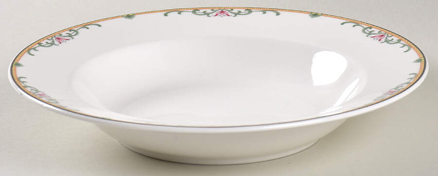 Hanover Park Large Rim Soup Bowl by Lenox-1