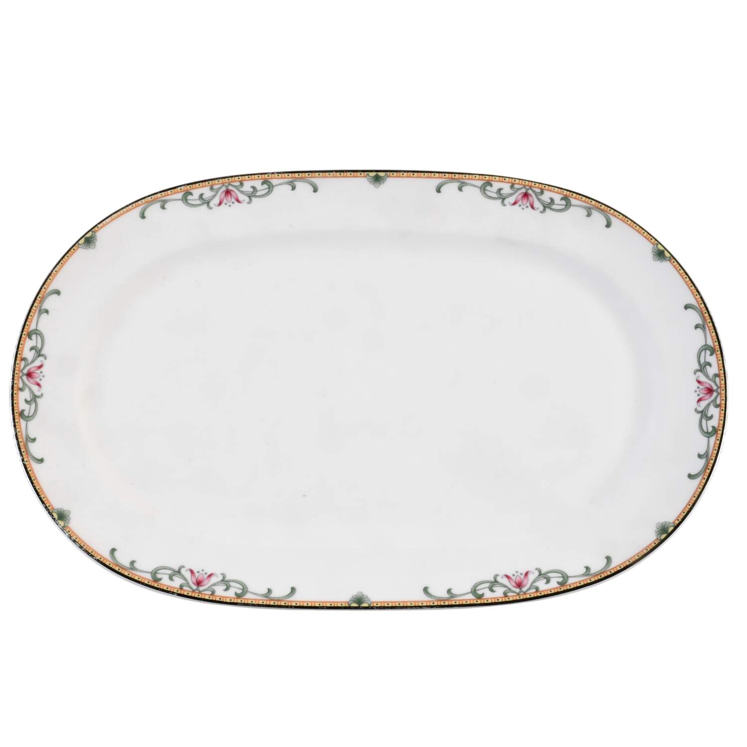 Hanover Park 11" Oval Serving Platter by Lenox-1