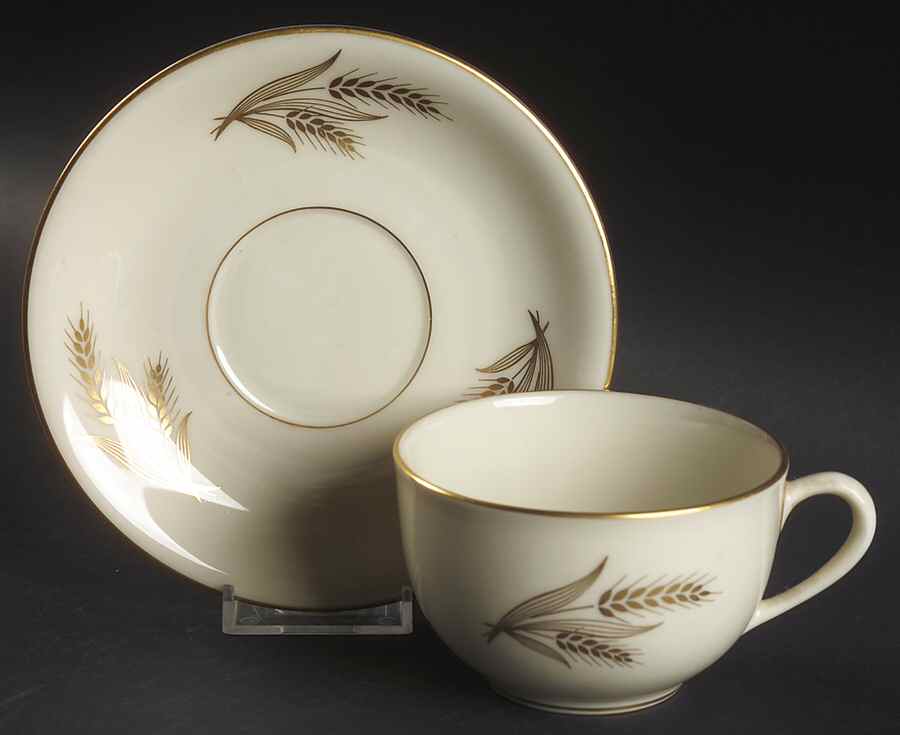 Harvest Oversized Cup & Saucer Set by Lenox-1