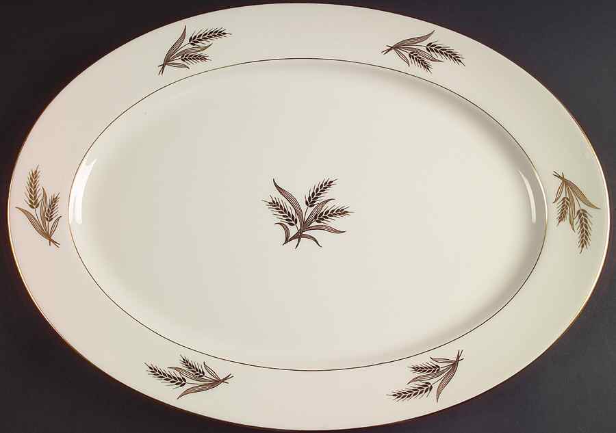 Harvest 17" Oval Serving Platter by Lenox-1