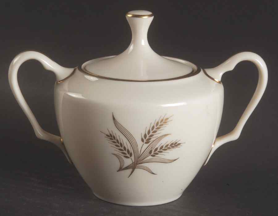 Harvest Sugar Bowl & Lid by Lenox-1