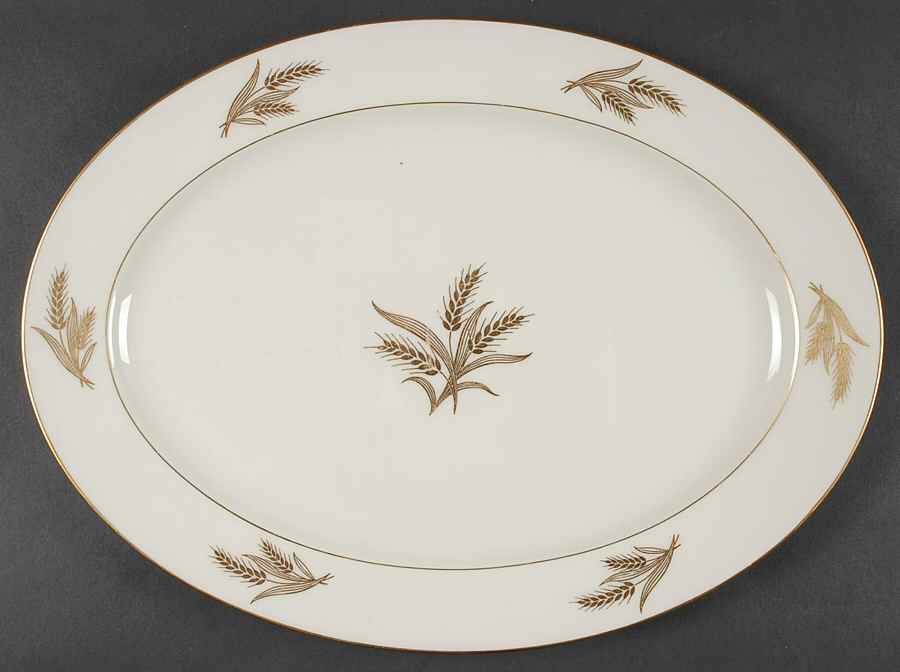 Harvest 13" Oval Serving Platter by Lenox-1