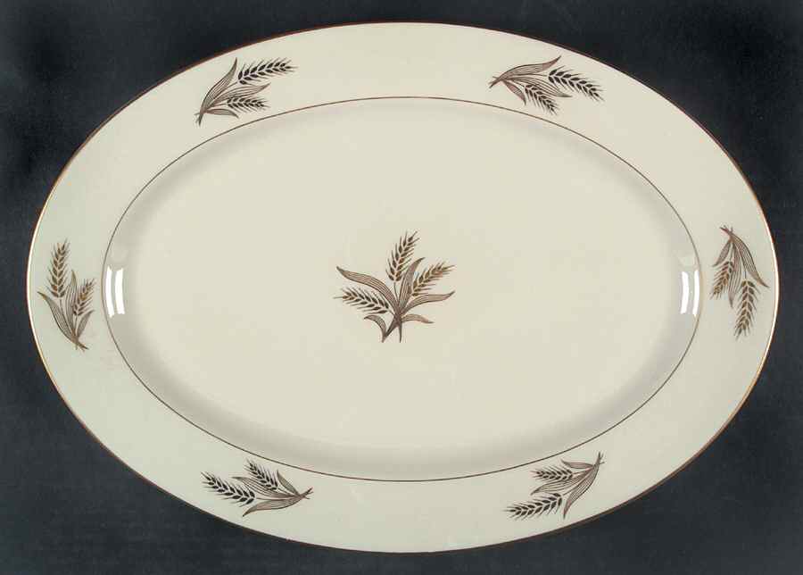Harvest 16" Oval Serving Platter by Lenox-1