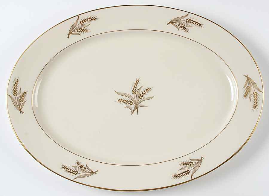Harvest 16" Oval Serving Platter by Lenox-1