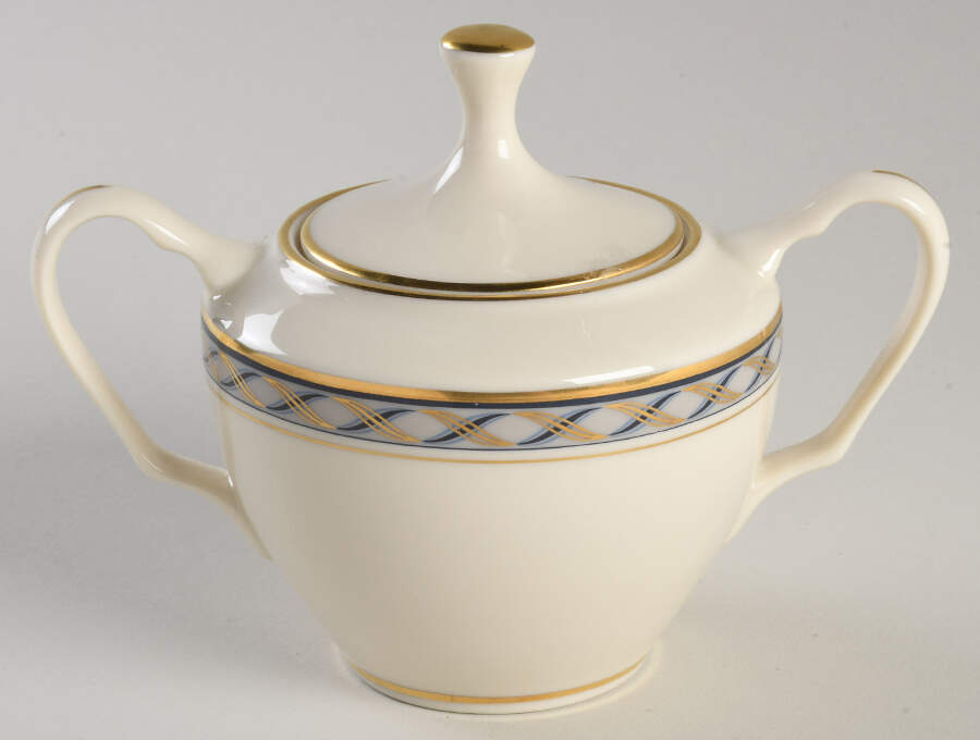 Harrison Sugar Bowl & Lid by Lenox-1