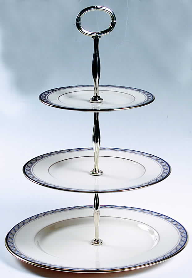 Harrison 13 7/8"-14 1/4" 3-Tiered Serving Tray(DP,SP,BB) HC by Lenox-1