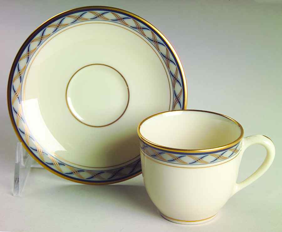 Harrison Flat Demitasse Cup & Saucer Set by Lenox-1