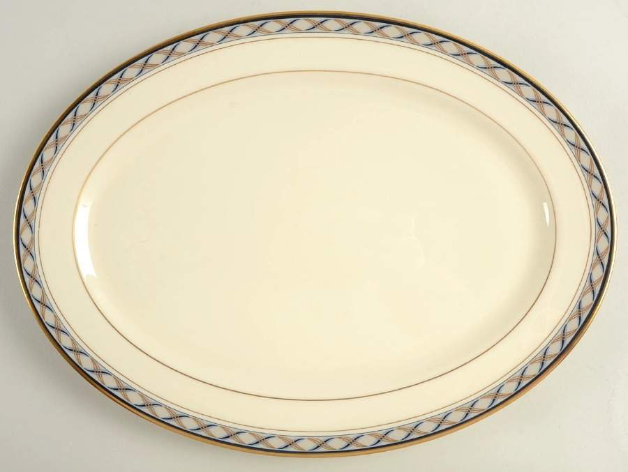 Harrison 13" Oval Serving Platter by Lenox-1