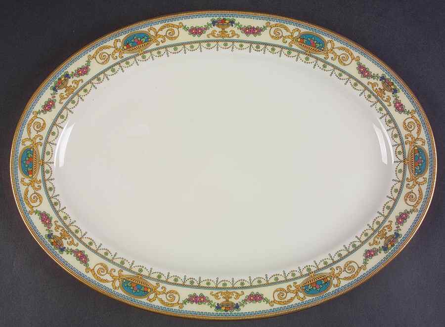 Harwood 13" Oval Serving Platter by Lenox-1