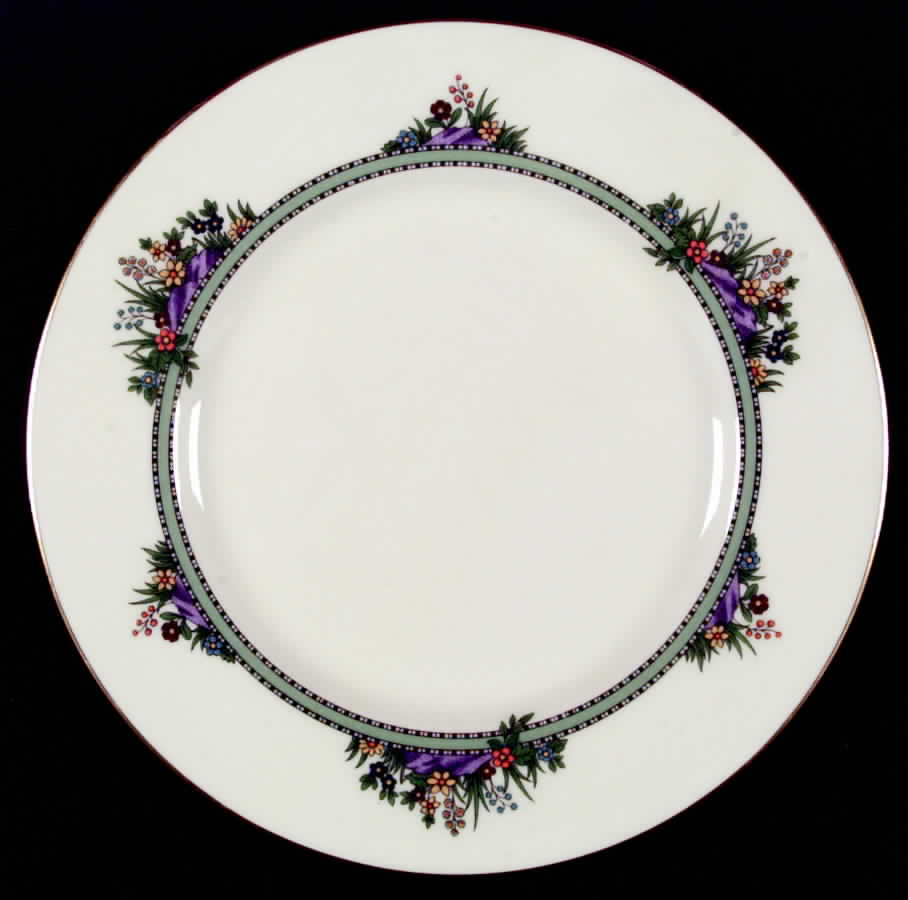 Hathaway (Green) Dinner Plate by Lenox-1