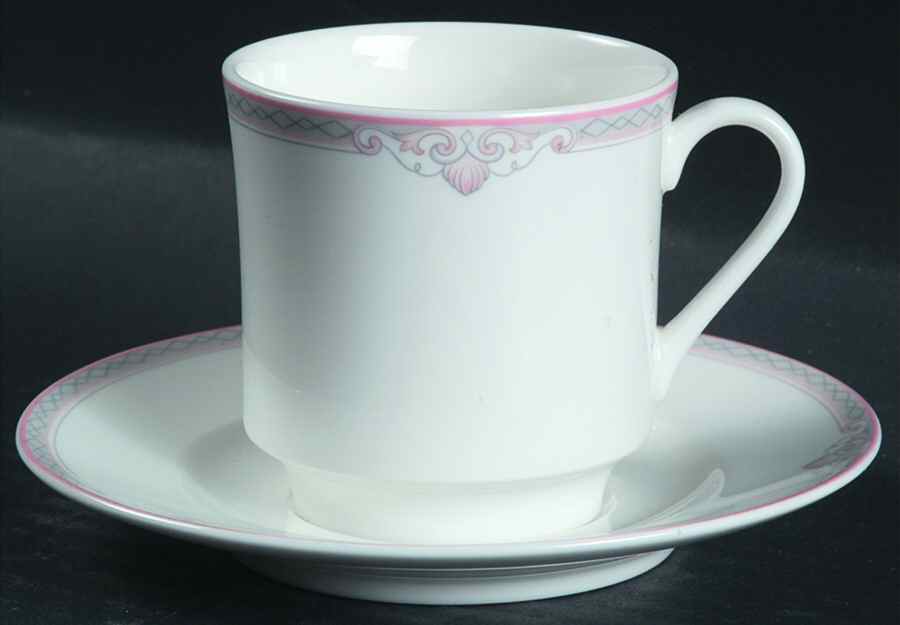Hatteras Flat Demitasse Cup & Saucer Set by Lenox-1