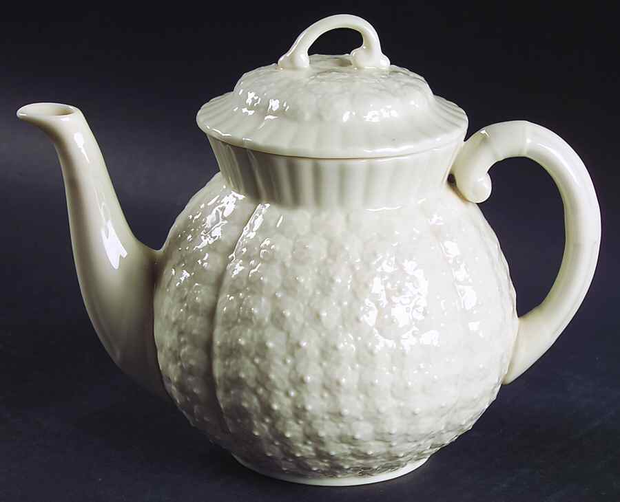 Hawthorne White Teapot & Lid by Lenox-1