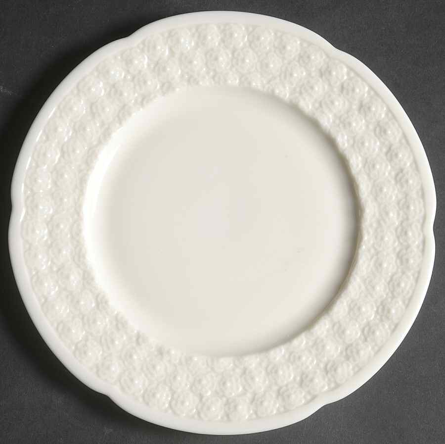 Hawthorne White Dessert/Pie Plate by Lenox-1