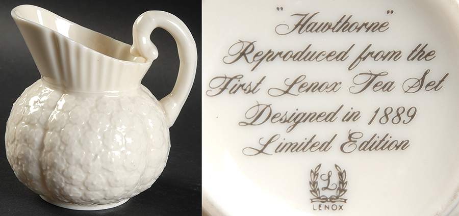Hawthorne White Creamer by Lenox-1