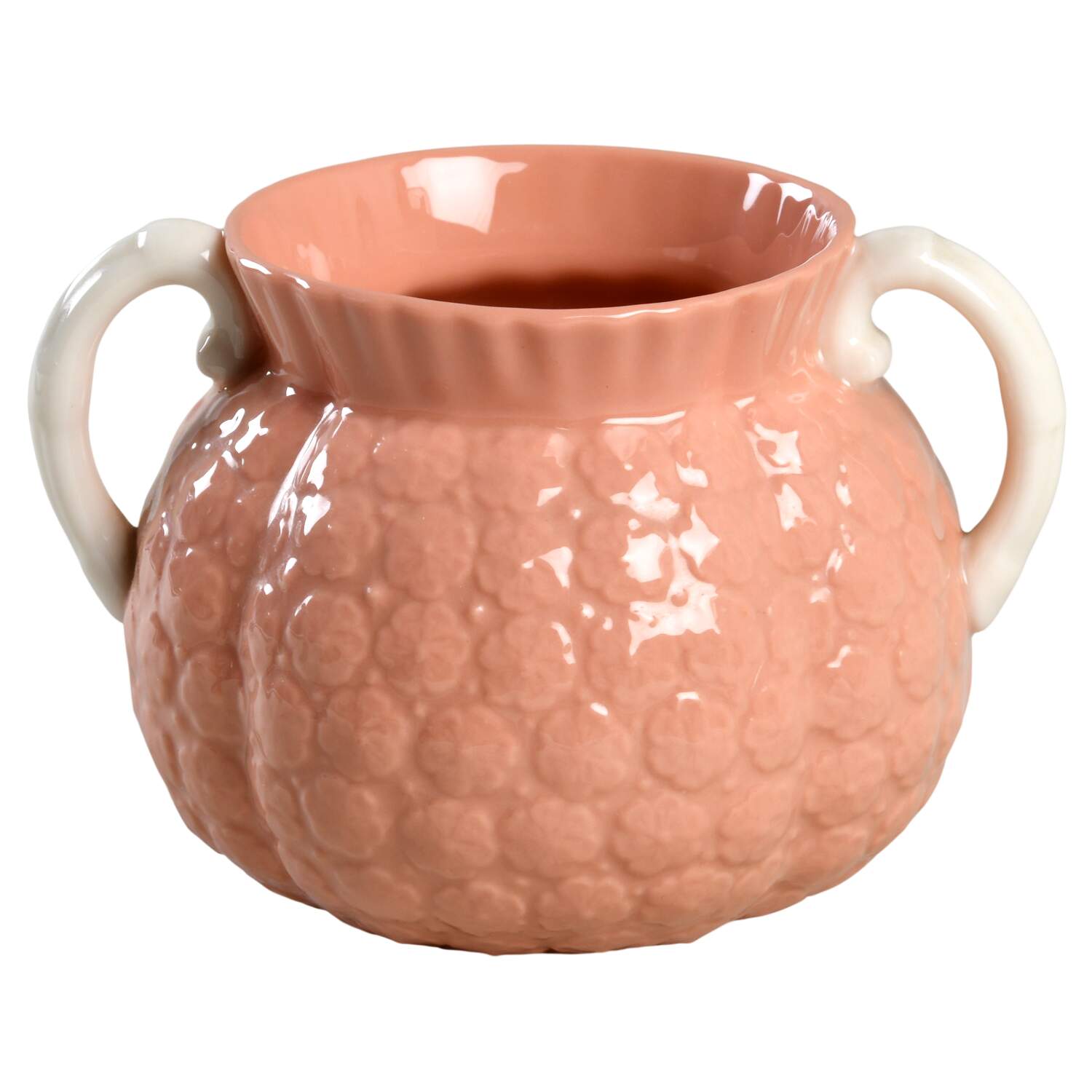 Hawthorne Coral (No Trim-Gold Trim) Sugar Bowl No Lid by Lenox-1