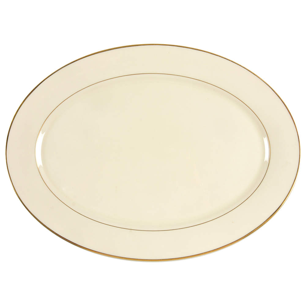 Hayworth 16" Oval Serving Platter by Lenox-1