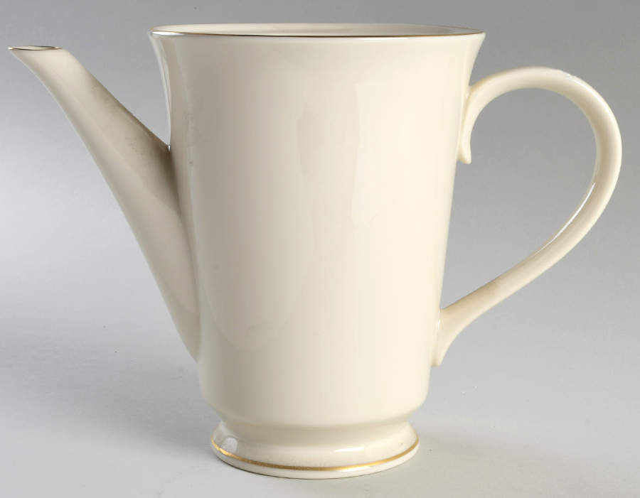 Hayworth Tea/Coffee Pot No Lid by Lenox-1