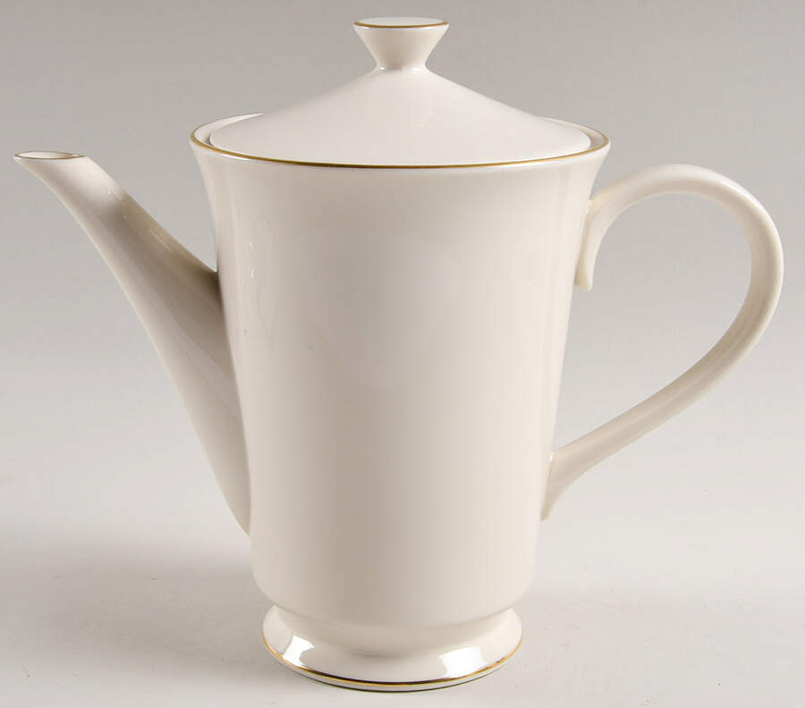 Hayworth Tea/Coffee Pot & Lid by Lenox-1