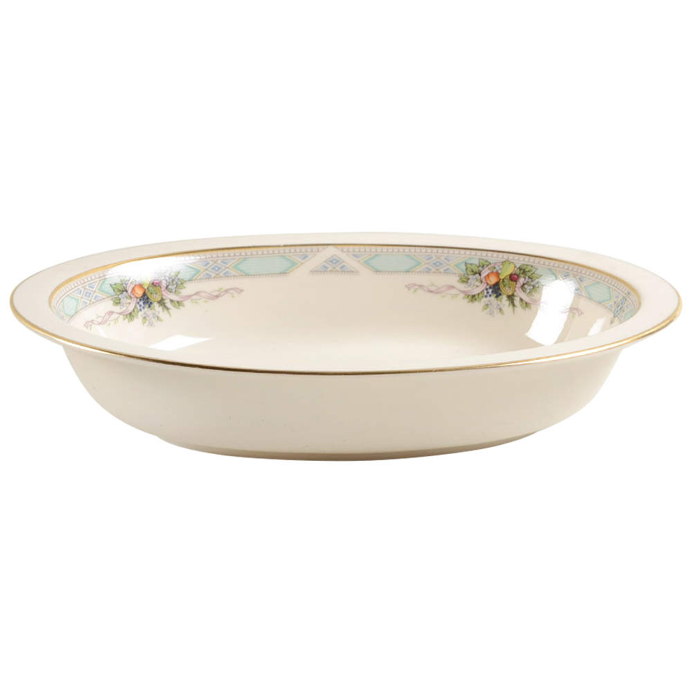 Heritage Glen 9" Oval Vegetable Bowl by Lenox-1