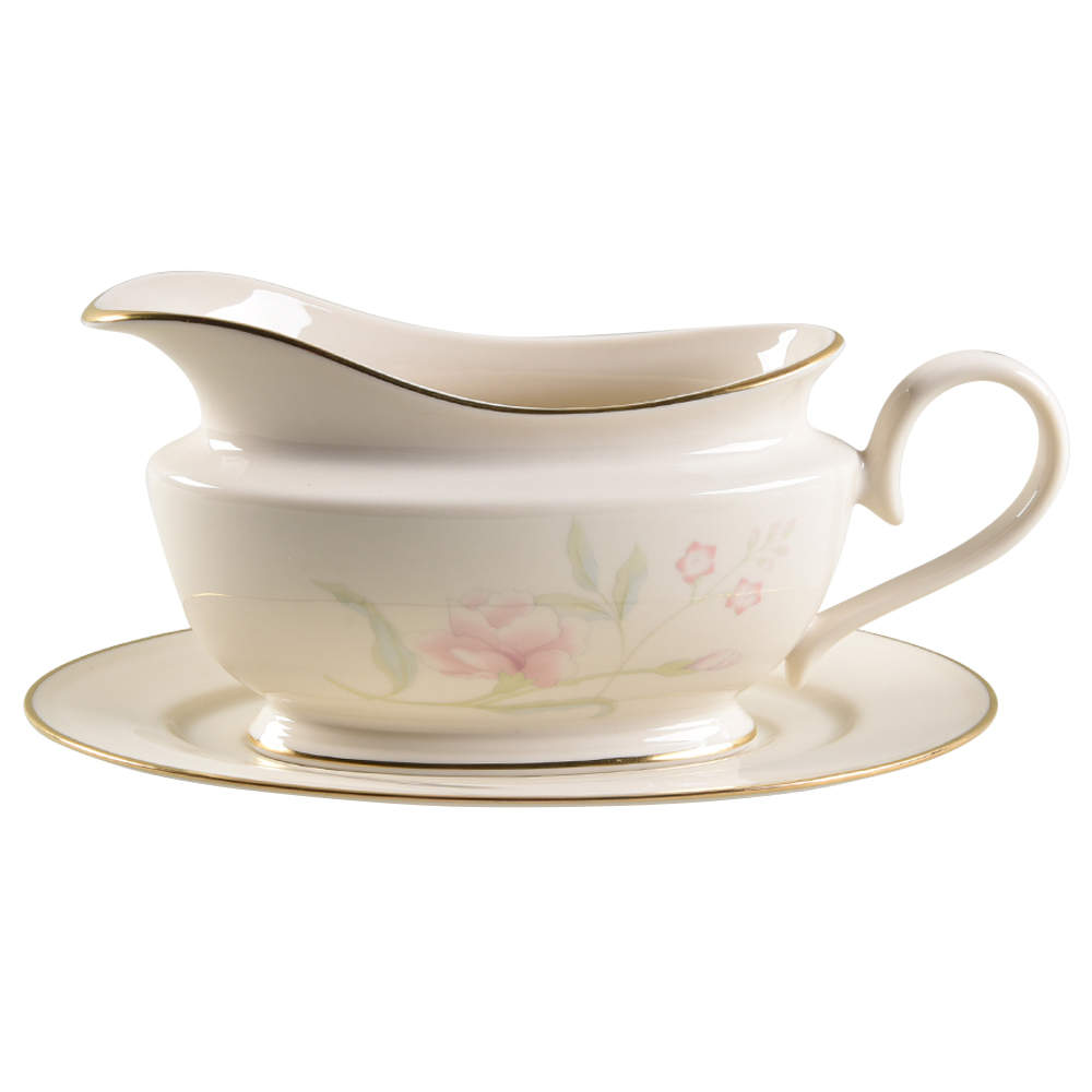 Heiress Gravy Boat & Underplate by Lenox-1