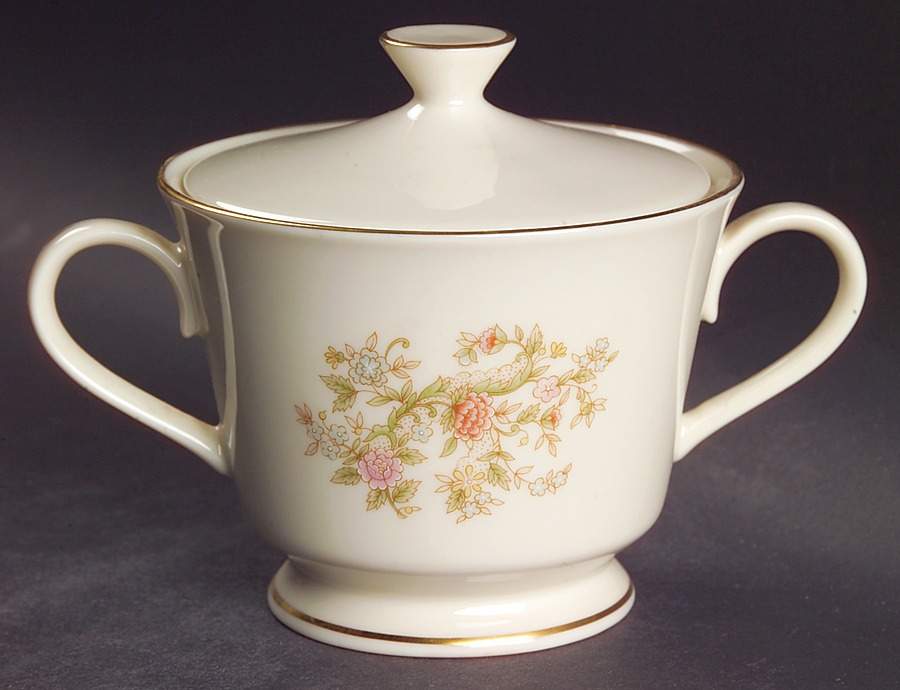 Helmsley Sugar Bowl & Lid by Lenox-1