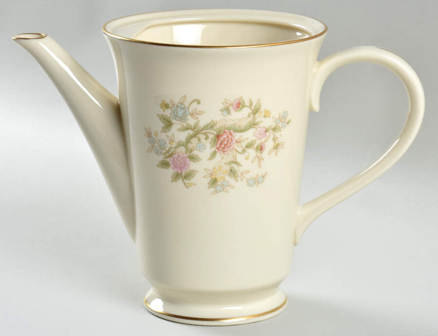 Helmsley Tea/Coffee Pot No Lid by Lenox-1
