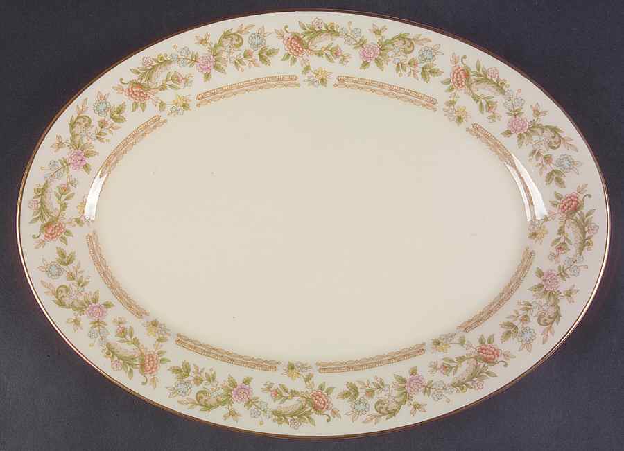 Helmsley 13" Oval Serving Platter by Lenox-1