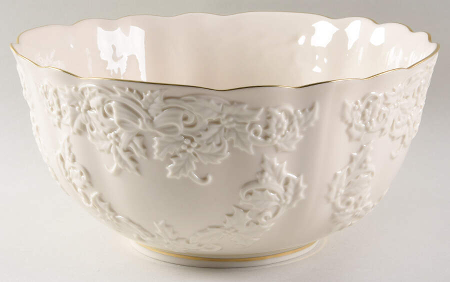 Holiday Hostess (Giftware) Punch Bowl by Lenox-1