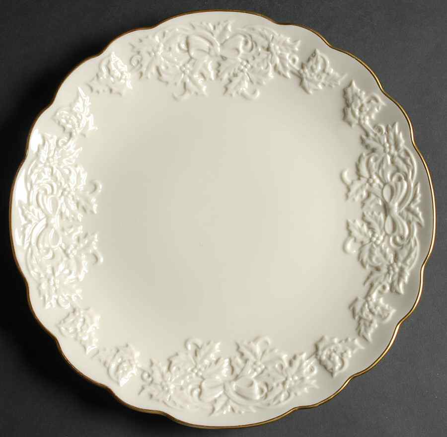 Holiday Hostess (Giftware) 12" Chop Plate (Round Platter) by Lenox-1