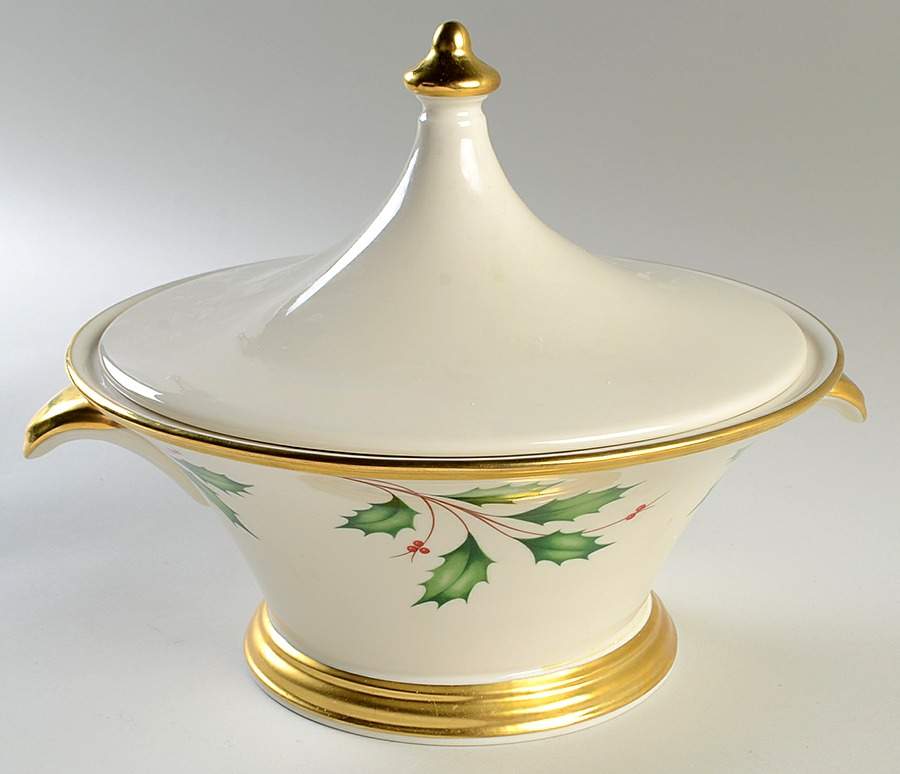 Holiday (Dimension) Round Covered Vegetable by Lenox-1