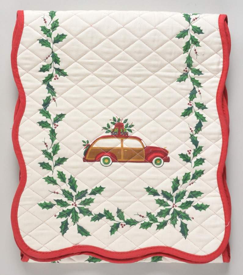 Holiday (Dimension) Cloth Reversible/Quited Table Runner by Lenox-1