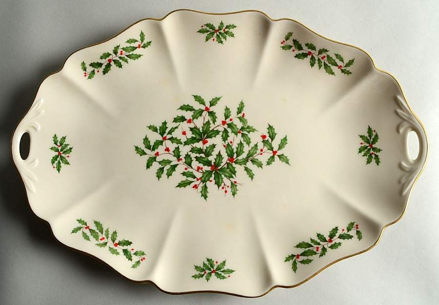 Holiday (Dimension) 16" Oblong Tray by Lenox-1