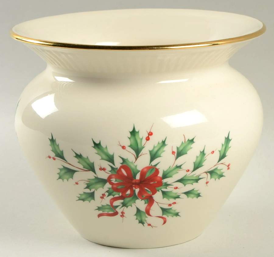 Holiday (Dimension) Medium Cachepot by Lenox-1
