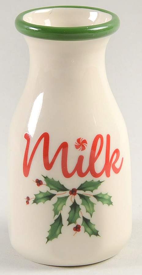 Holiday (Dimension) Milk Bottle by Lenox-1