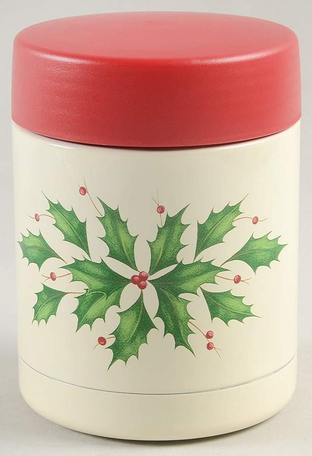 Holiday (Dimension) Small Metal Insulated Food Container by Lenox-1