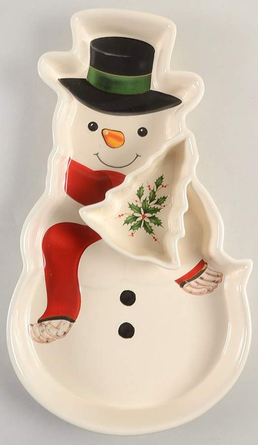 Holiday (Dimension) 1 Piece Figural Chip and Dip by Lenox-1