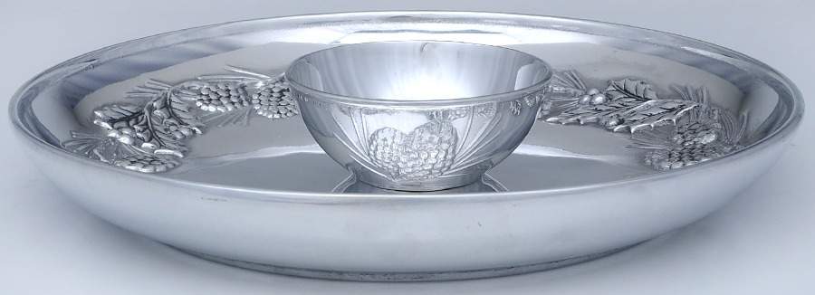 Holiday (Dimension) (2 Piece) All Metal Chip & Dip by Lenox-1