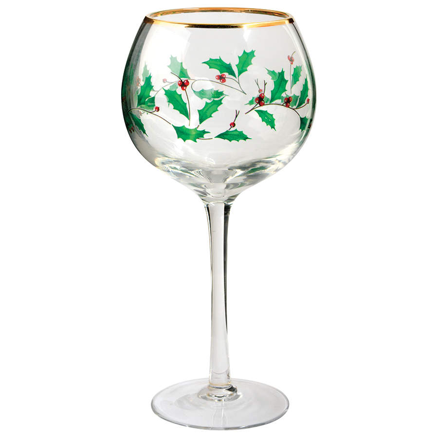 Holiday (Dimension) Glassware-Wine Balloon by Lenox-1